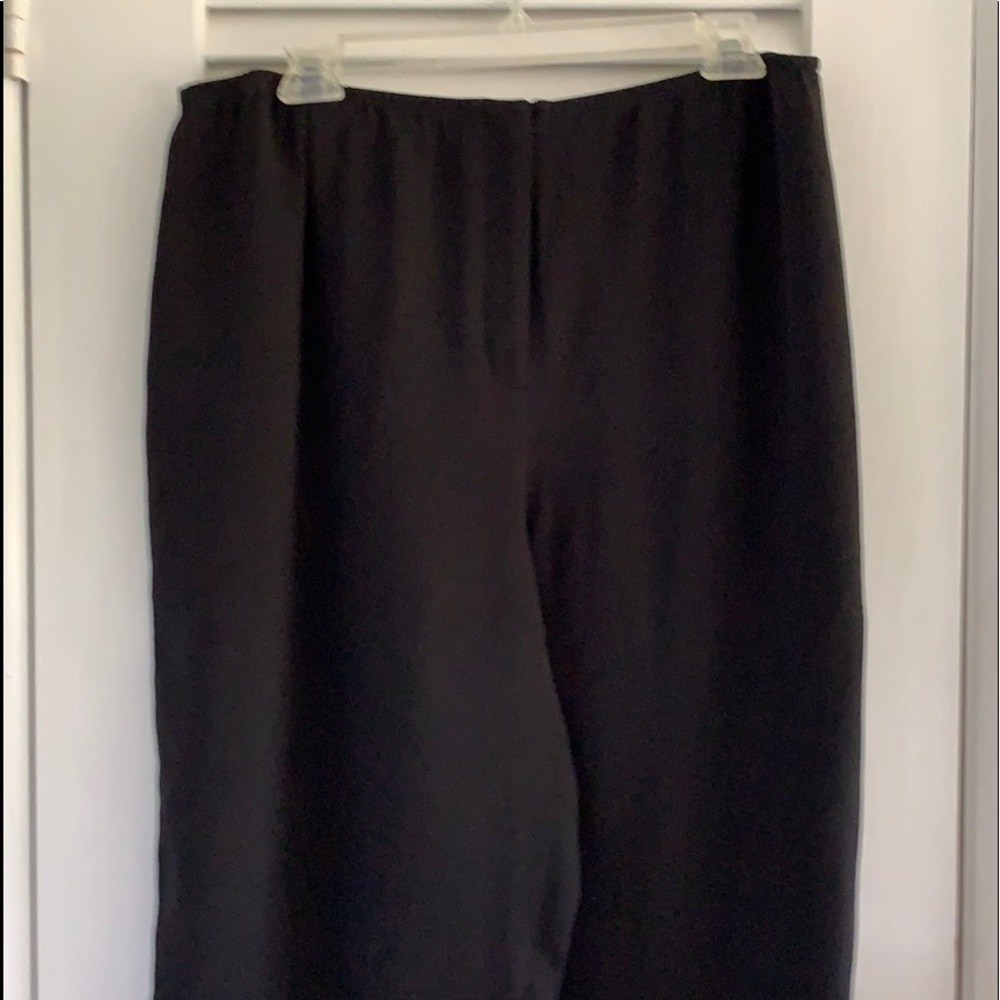 Eileen Fisher Classic Silk Trouser